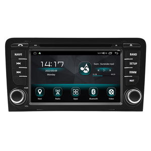 Pantalla de 7 "estilo OEM sin cubierta de DVD para Audi <span class=keywords><strong>A3</strong></span> 2 <span class=keywords><strong>8P</strong></span> Auto estéreo S3 RS3 Sportback <span class=keywords><strong>2003</strong></span>-2012 coche Multimedia estéreo GPS CarPlay - Product Image 1