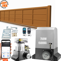 Abridor de Motor eléctrico de 750W de diseño moderno de China para puerta corredera de Villa, capacidad de 1500kg, Control Tuya, accesorios básicos para hoteles