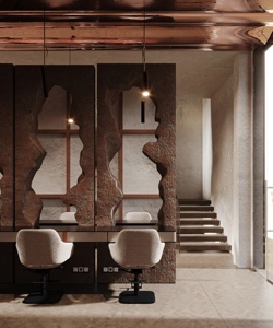 High End Solid Wood Concept Salon Full Store Setup and Custom Furniture Manufacture - Product Image 3