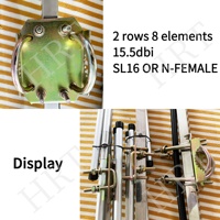 Antenne Yagi directionnelle extérieure à 8 éléments à gain élevé 890-960 MHz, antenne externe GSM pour amplificateur de signal de téléphone portable