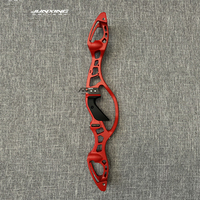 Junxing 25 pouces H5 Recurve Bow Riser Poignée en alliage d'aluminium Interface F pour la main droite Tir à l'arc Chasse Tir