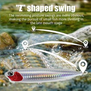 <span class=keywords><strong>Leurre</strong></span> de pêche flottant Topwater <span class=keywords><strong>Stickbait</strong></span> 100mm 13.4g, <span class=keywords><strong>leurre</strong></span> dur artificiel pour <span class=keywords><strong>brochet</strong></span> et black-bass - Product Image 6