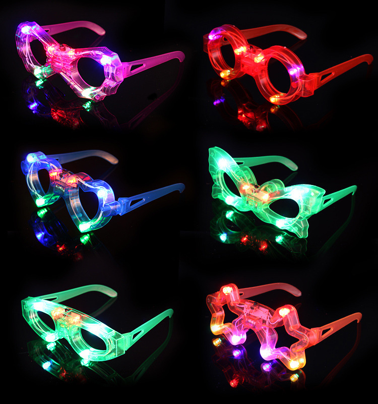 Vasos luminosos 6 piezas