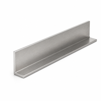 Barre d'angle en acier inoxydable 304 304L laminée à chaud, finition trempée, longueur personnalisée, pour charpente structurelle