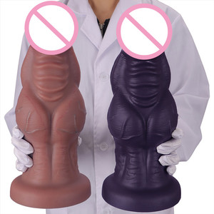 Énorme Godemichet Manuel en Silicone avec Ventouses, Masturbateur Vaginal Féminin, Dispositif de Dilatation Anale, Jouets Anaux, Jouets Sexuels pour Femmes - Product Image 1