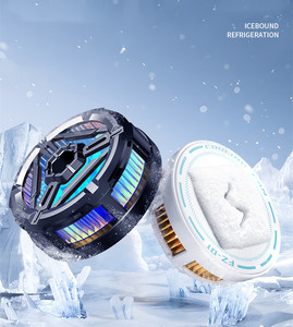 RGB màu LED từ điện thoại tản nhiệt hỗ trợ hiển thị nhiệt độ ba giai đoạn điều chỉnh trò chơi điều khiển ba giai đoạn - Product Image 1