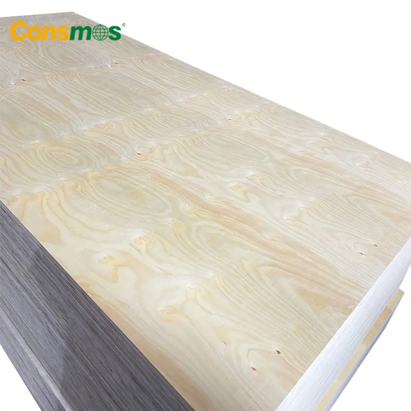 Hot sale 4x8 4mm 12mm 18mm hoop pine plywood sheet made in China