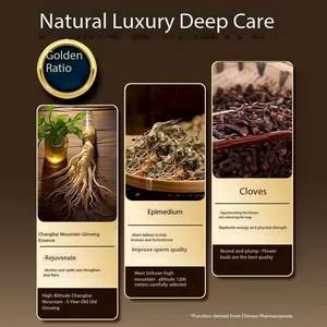 Aceite Sexual Retardante Masculino Orgánico de 12 ml, a Base de Hierbas, Retraso Rápido y Duradero, Orgasmo en Pareja, Retraso de la Eyaculación, Amigable con la Piel para Hombres - Product Image 2