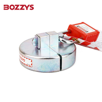 Dispositif de verrouillage de fût industriel personnalisé en alliage de zinc, à clé, avec système de blocage et étiquetage de sécurité, avec fiches de 2 pouces et 3/4 de pouce