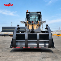 Kostenloser Versand Ly-H-25-18 Baggerlader 2000kg Kapazität Allradantrieb Baggerlader mit Multi-Anbausystem