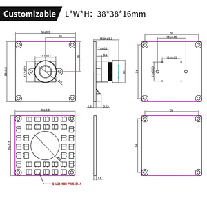 1-Megapixel AR0144 Global Shutter 720P 60fps High-Speed Industrial Inspection LED <b>Night</b> Vision USB <b>Camera</b> Module - Product Image 5