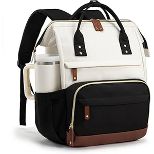 <span class=keywords><strong>Zaino</strong></span> <span class=keywords><strong>per</strong></span> <span class=keywords><strong>Laptop</strong></span> da <span class=keywords><strong>Donna</strong></span> 15.6 Pollici, Grande Capacità, Impermeabile, <span class=keywords><strong>per</strong></span> Viaggi d'Affari, Scuola, Università, Borsa <span class=keywords><strong>per</strong></span> Infermiere - Product Image 1