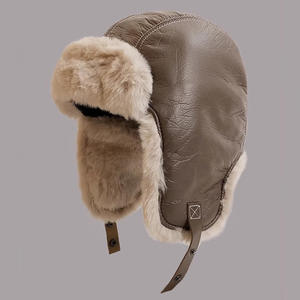 Otoño Invierno Retro Aviator Hat para hombres mujeres Corea del Sur estilo Lei Feng ciclismo esquí protección auditiva para bebés - Product Image 3