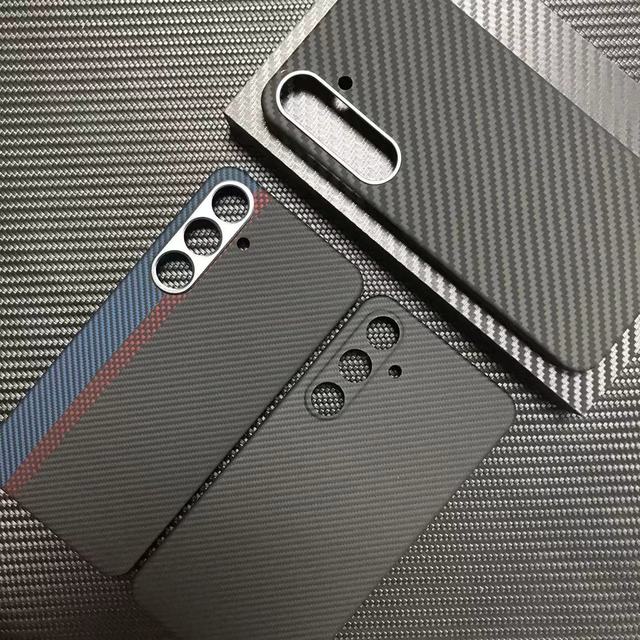 Custom Carbon Fiber Phone Case for Samsung S24 Protective Cover Aramid Fiber Mobile Phone Case for Samsung Galaxy S24 Ultra