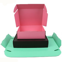 Boîtes en papier personnalisées en gros pour emballages cadeaux de jouets, grandes et transparentes, avec fenêtre transparente