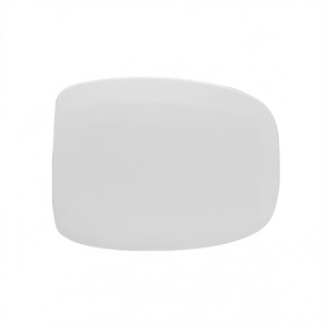 Asiento de Inodoro Cesabo Elegante Forma 3 WC Blanco 50.5 cm Largo 37.5 cm Ancho 7 cm Alto - Product Image 3