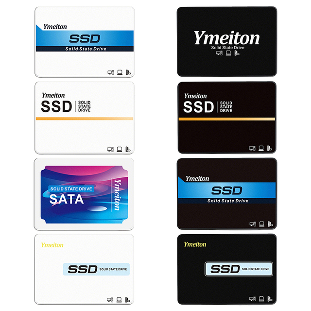 Wholesale Refurbished Solid State Drive Ymeiton 2.5 Inch SATA 3.0 Internal SSD 120GB-256GB for Laptops External Durable SSD