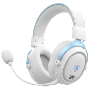 Cuffie Gaming Wireless Sades 4 Modalità BT V6.0 Surround 7.1 Driver Dinamico da 50mm Over-Ear 2000mA 27ms AI ANC ENC per E-sports - Product Image 2