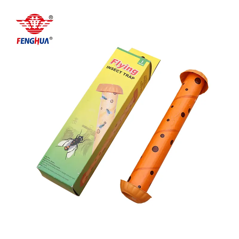 Customized Kitchen Paper Lantern Insect Catcher Pest Control Sticky Fruit Fly Glue Trap