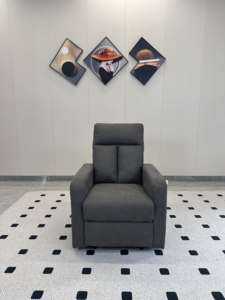 Sillón reclinable eléctrico de lujo extensible con USB para cine, sofá individual, silla de hotel, sofá de hotel - Product Image 4