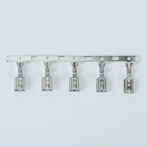 Terminales de Empalme Eléctrico Tipo Faston de Latón Desnudo con Recubrimiento de Estaño 250/6.3 para Conexión de Cables, Venta al Por Mayor - Product Image 3