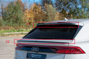 Spoiler de coffre style Maxton compatible avec Audi Q8 S-line 2018- - Product Image 3