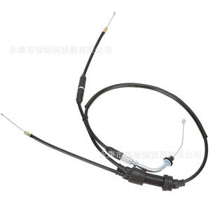 สายคันเร่งยามาฮ่า พีดับเบิลยู 50 05-0188 สำหรับอะไหล่รถจักรยานยนต์ออฟโรดสายควบคุมลวดเหล็ก - Product Image 5