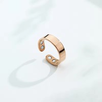 Bague en acier inoxydable biomagnétique 2025, bijoux de mariage tendance pour le contrôle du poids, effet anti-ronflement, cadeau