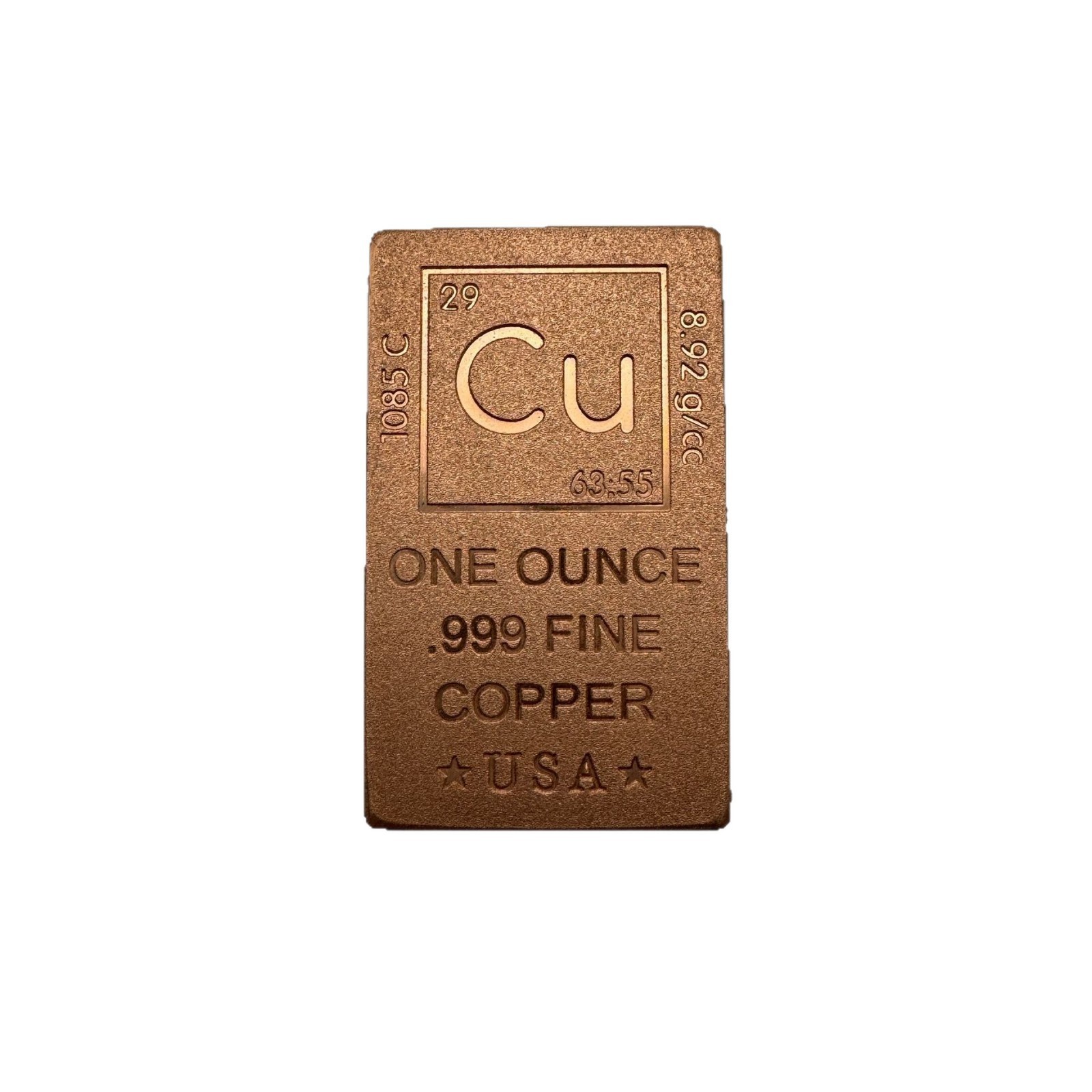 Barra de Cobre de 1 oz