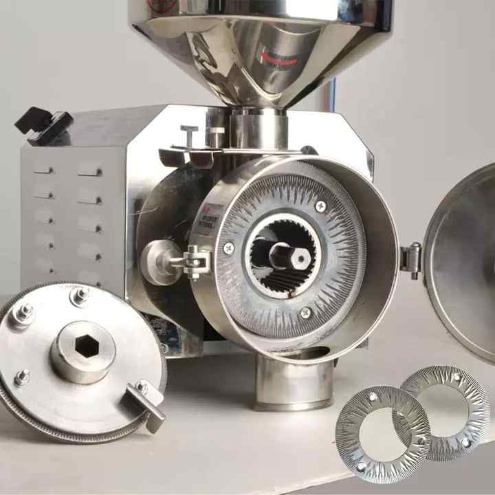 Heavy-Duty Commercial Stainless Steel Manual Coffee Grinder for Cafe and Home Factory Use USA Product