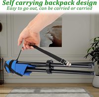 Chaise pliante portable à 3 pieds pour camping et pêche, personnalisable en usine