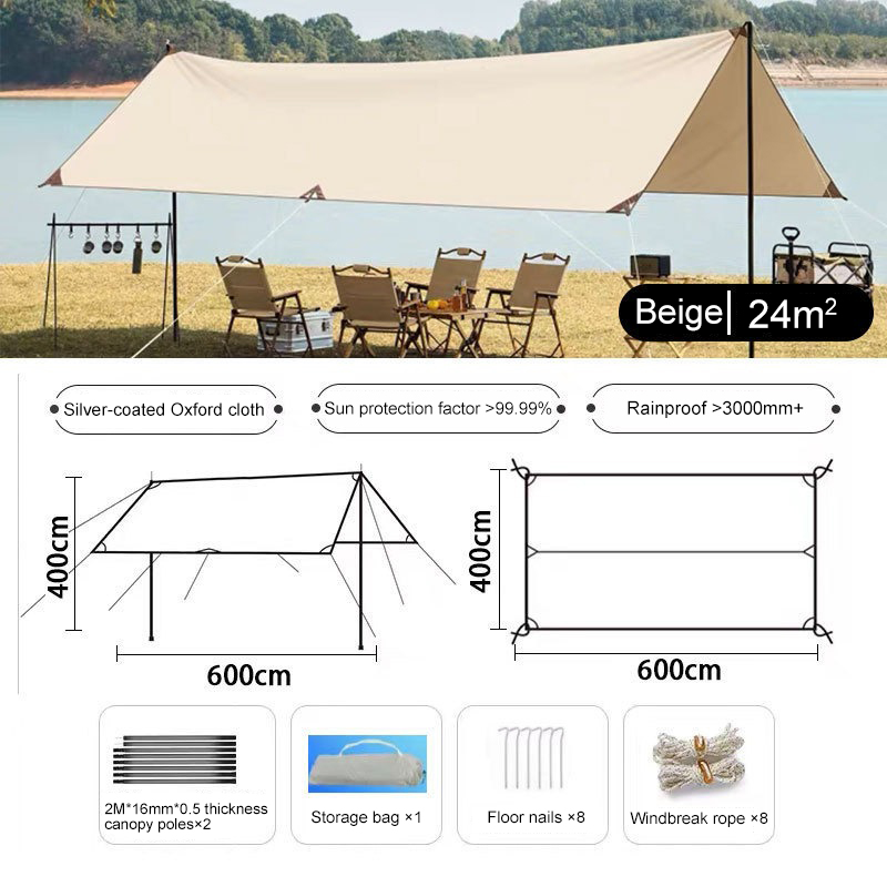 3*4m qui coule sable or et argent colle [version simple]