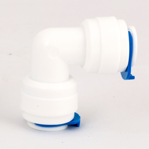 Connettore per Tubi dell'Acqua Yenvqee, Raccordi per Filtri Acqua da <span class=keywords><strong>3</strong></span>/<span class=keywords><strong>8</strong></span> a <span class=keywords><strong>3</strong></span>/<span class=keywords><strong>8</strong></span> Pollici O.D, Connettore a Gomito per Sistema di Filtrazione Acqua RO - Product Image 4