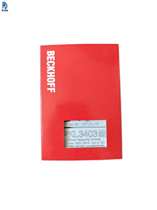 KL3403-0020 เทอร์มินัลวัดพลังงาน โมดูลระบบอัตโนมัติอุตสาหกรรม AC อุปกรณ์ตรวจสอบพลังงานสูง ผลิตในเยอรมนี - Product Image 1
