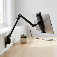 Support mural universel rotatif et pliable pour tablette et téléphone portable (4-13 pouces) – Idéal pour la boutique