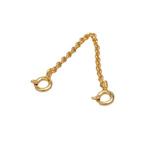 โซ่ต่อขยายแบบสปริงเงินแท้ S925 ยาว 5 ซม. พร้อมสายไข่มุก สำหรับงาน DIY อุปกรณ์เสริมสำหรับทำเครื่องประดับ-5552 - Product Image 5