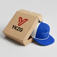 Casquette de baseball personnalisée avec logo bleu roi, 5 panneaux, découpe laser, broderie 3D tonale, haute qualité, fabricant d'articles de coiffure