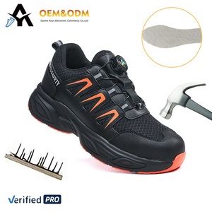Giày bảo hộ lao động điện OEM 2025, kiểu giày thể thao nhẹ, chất liệu da lộn, vải bố, lông thú, chống đâm xuyên, kiểu dáng jogger, mùa đông, dùng cho nhà máy - Product Image 1