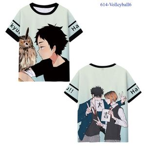 8 Diseños de Camisetas de Anime Haikyuu Hinata Shoyo Tobio Kageyama en Material de Seda de Leche para Mujer, Hombre y Niños - Product Image 6