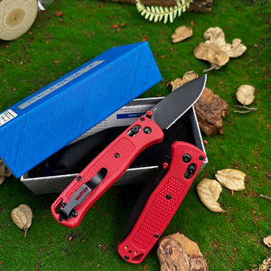 Cuchillo plegable clásico BM535 con mango cómodo para uso diario y camping - Product Image 5