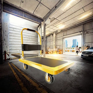 Camión de mano plegable de aluminio resistente, carro de transporte plegable pequeño, plataforma OEM para herramientas de compras, carro de equipaje - Product Image 3