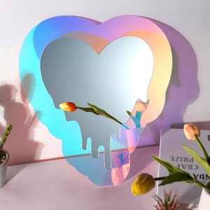 Personalizzato di qualsiasi forma <span class=keywords><strong>specchio</strong></span> acrilico per bambini giocattoli per bambini forma irregolare nuvole acriliche ondulate fiori cuore <span class=keywords><strong>specchio</strong></span> decorativo - Product Image 5