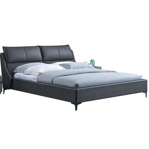 Cadre <span class=keywords><strong>de</strong></span> <span class=keywords><strong>Lit</strong></span> <span class=keywords><strong>de</strong></span> luxe en cuir synthétique véritable, tête <span class=keywords><strong>de</strong></span> <span class=keywords><strong>Lit</strong></span> souple, plate-forme rembourrée, <span class=keywords><strong>Lit</strong></span>-<span class=keywords><strong>Lit</strong></span>, sans bruit, <span class=keywords><strong>lattes</strong></span> <span class=keywords><strong>de</strong></span> <span class=keywords><strong>bois</strong></span> durables - Product Image 1