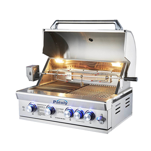 Máquina de parrilla de pollo/Parrilla de <span class=keywords><strong>asador</strong></span> de pollo/horno de <span class=keywords><strong>Gas</strong></span> <span class=keywords><strong>asador</strong></span> para jardín 304 Acero inoxidable al aire libre <span class=keywords><strong>Gas</strong></span> carbono doble uso - Product Image 3