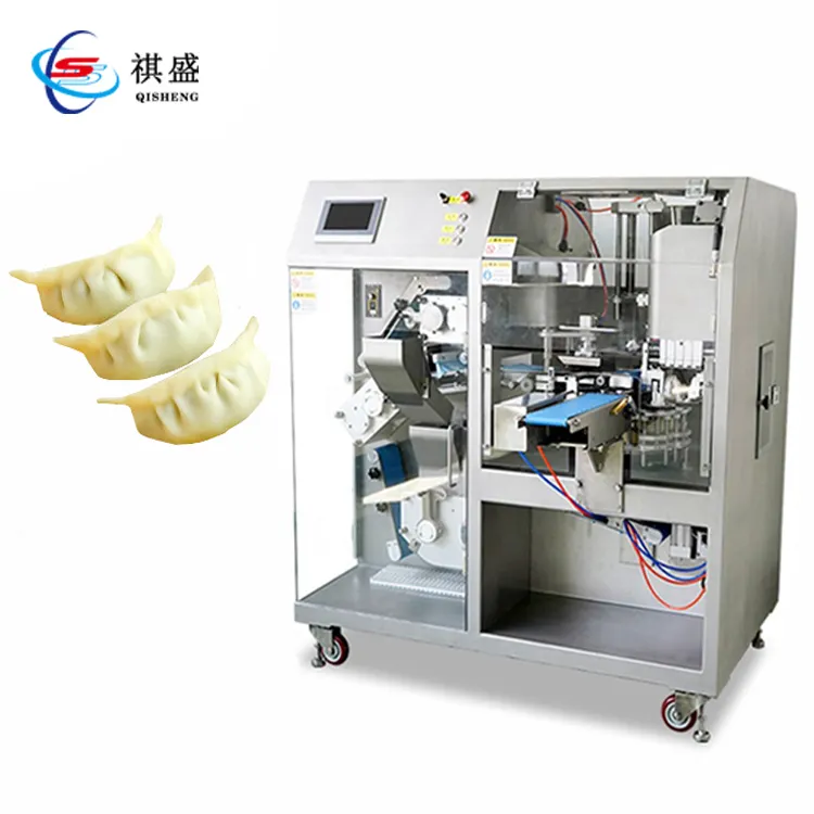 Tất Cả Trong Một Automat Bánh Bao Jiaozy Sản Xuất Máy Gyoza Bàn Sản Xuất Làm Máy Dây Chuyền Cho Đông Lạnh Jiaozi