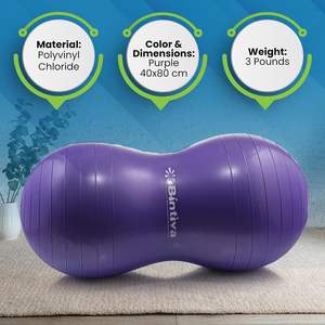 Attrezzatura per sala sensoriale Bintiva-terapia per bambini palla di arachidi per terapia fisica Yoga esercizio e sedile Wiggle per la gravidanza - Product Image 4