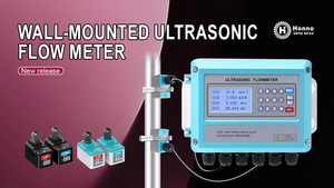Alat Ukur Aliran Ultrasonik Saluran Ganda untuk Aplikasi Industri, Alat Ukur Aliran Ultrasonik Presisi Tinggi dengan Sistem Jepit - Product Image 6