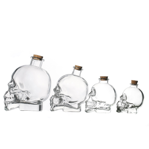 Fairly Odd Novelties Glass <strong>Skull</strong> Decanter - Fill It Up W/ Wine, Beer or Liquor, 125ml, Clear - Product Image 4