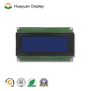 Panel de pantalla LCD STN 2004, 98,0 60,0x14mm x, 3,1 pulgadas, <span class=keywords><strong>20x4</strong></span>, color azul de fondo - Product Image 2