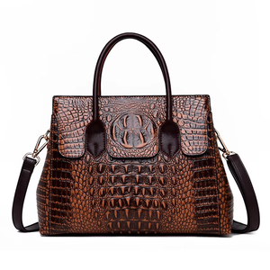 High Quality Pu Leather Fashion Women's Handbag Tote One Shoulder Crossbody Bag Retro Bags for Women - Product Image 1